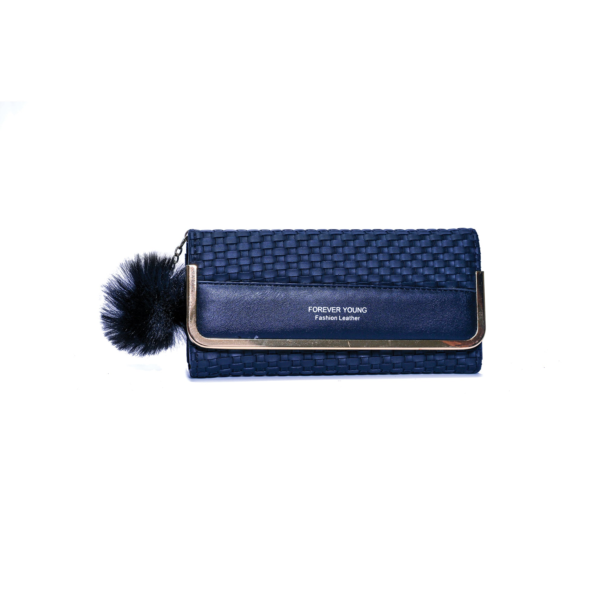 Forever Young Fashion Woven Clutch