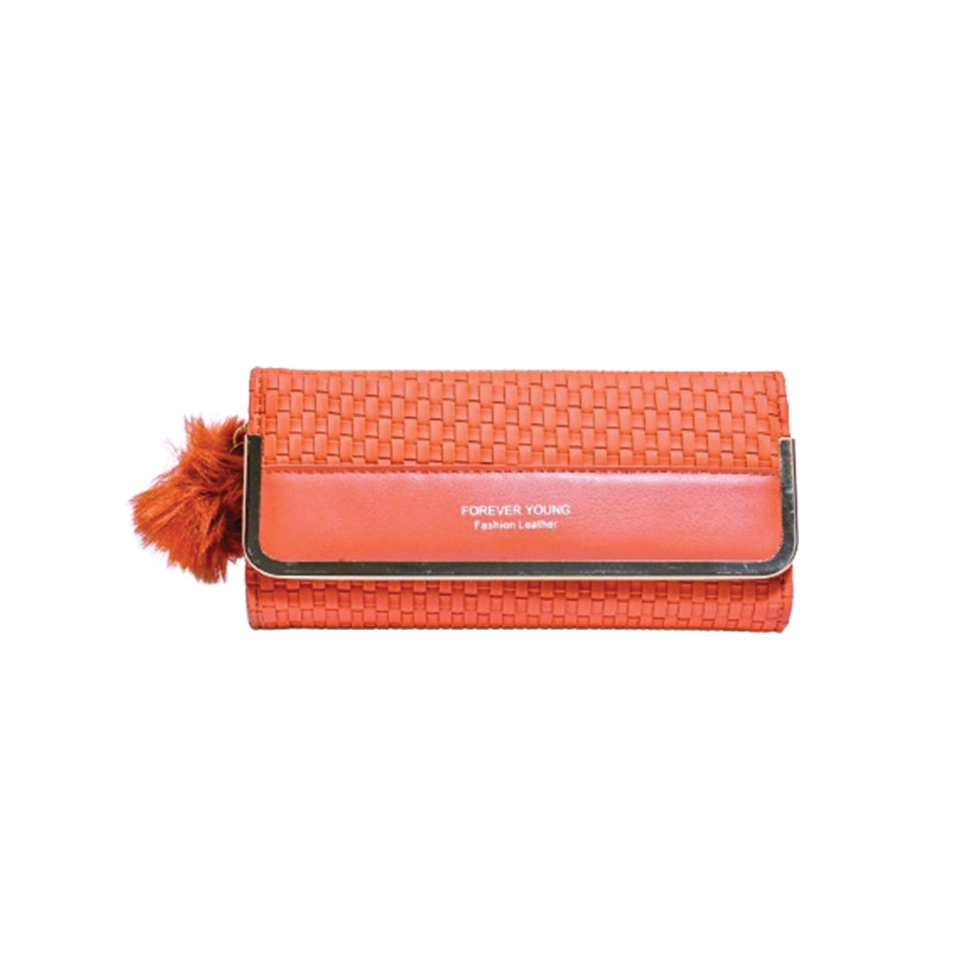 Forever Young Fashion Woven Clutch